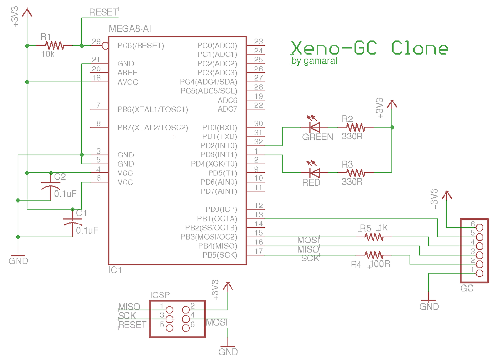 Xeno-GC Clone Mini Schematic